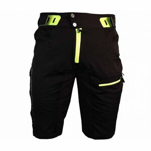 HAVEN Cyklistické kalhoty krátké bez laclu - SINGLETRAIL HMS - zelená/černá S obraz