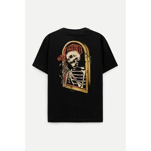 Oversized Tričko, Barva Černá, s Potiskem Romeo And Juliet obraz