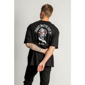 Oversized Tričko, Barva Černá, s Potiskem Hendrix Authority- Oversized Box Fit obraz