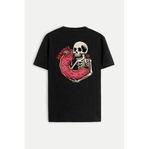 Tričko, Barva Černá, s Potiskem Spicy Donut obraz