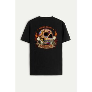 Tričko, Barva Černá, s Potiskem Muertos Society obraz