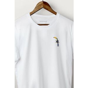 Tričko, Barva Bílá, s Potiskem Toucan Empire obraz