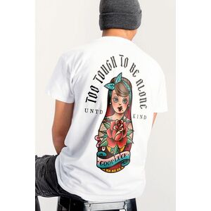 Tričko, Barva Bílá, s Potiskem Fifties Beauty obraz