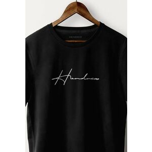 Tričko, Barva Černá, s Potiskem Hendrix Limited Signature obraz