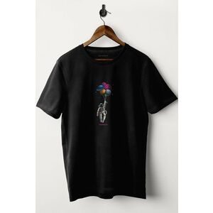 Tričko, Barva Černá, s Potiskem Astro Balloons obraz