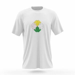 NU. BY HOLOKOLO Cyklistické triko s krátkým rukávem - TOUR - vícebarevná/bílá 3XL obraz