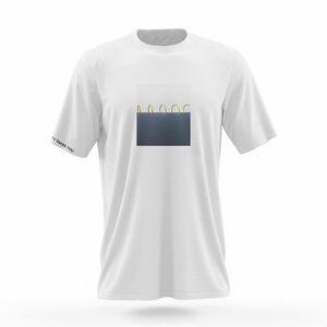 NU. BY HOLOKOLO Cyklistické triko s krátkým rukávem - CURIOSITY - modrá/bílá L obraz