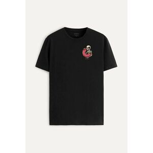 Tričko, Barva Černá, s Potiskem Donut obraz