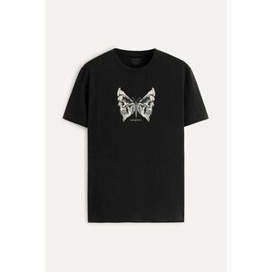 Tričko, Barva Černá, s Potiskem Deadly Butterfly obraz