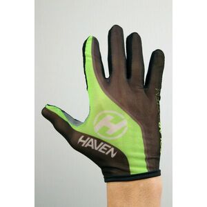 HAVEN Cyklistické rukavice dlouhoprsté - SOLAR LONG - zelená L obraz