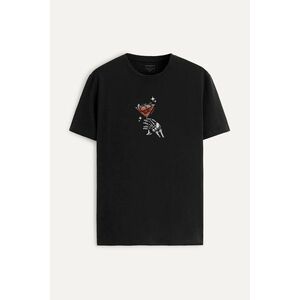 Tričko, Barva Černá, s Potiskem Last Cocktail obraz