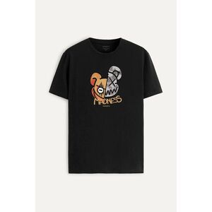 Tričko, Barva Černá, s Potiskem Madness obraz