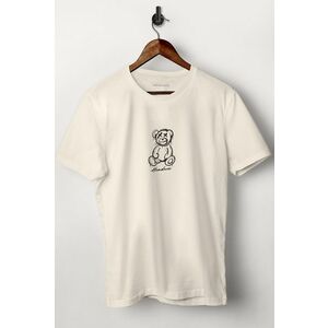 Tričko, Barva Ekru, s Potiskem Graffiti Teddy Bear obraz