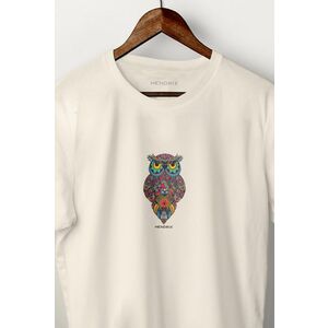 Tričko, Barva Ekru, s Potiskem Magic Owl obraz