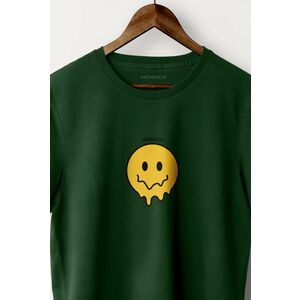 Tričko, Barva Zelená, s Potiskem Smiley Reveal obraz