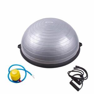 Balanční podložka Sportago Balance Ball - 58 cm šedá obraz