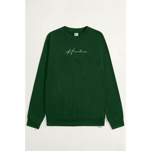 Mikina, Barva Zelená, s Potiskem Hendrix Essential Logo White obraz