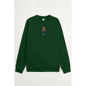 Mikina, Barva Zelená, s Potiskem Ultra Teddy obraz