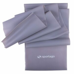Gumový expandér Sportago Band Medium 120 cm, šedý obraz