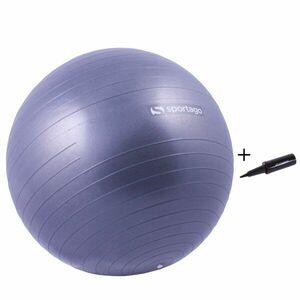 Gymnastický míč Sportago Anti-Burst 65 cm, včetně pumpičky - grafit obraz