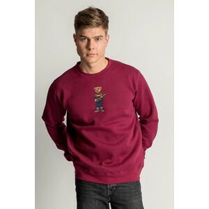 Mikina, Barva Bordó, s Potiskem Ultra Teddy obraz