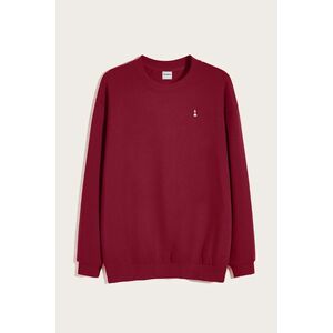 Mikina, Barva Bordó, s Potiskem White Ace obraz