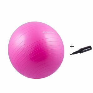 Gymnastický míč Sportago Anti-Burst 55 cm, včetně pumpičky - růžová obraz