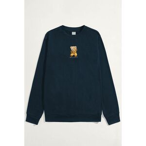 Mikina, Barva Modrá, s Potiskem Kung Fu Teddy obraz