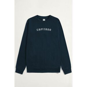Mikina, Barva Modrá, s Potiskem El Capitano obraz