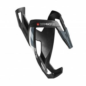 ELITE Cyklistický košík na láhev - CUSTOM RACE PLUS - černá/bílá obraz