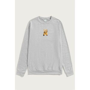 Mikina, Barva Šedá, s Potiskem Kung Fu Teddy obraz