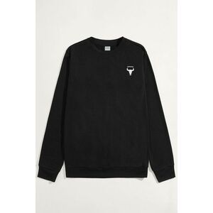 Mikina, Barva Černá, s Potiskem Hendrix White Bull obraz