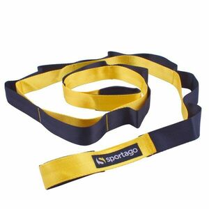 Strečinkový popruh Sportago Yoga Stretch - žlutá obraz