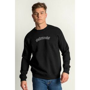 Mikina, Barva Černá, s Potiskem Sadness obraz