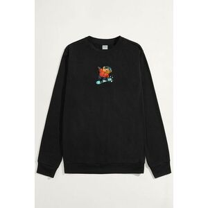 Mikina, Barva Černá, s Potiskem Snow Ride Teddy obraz