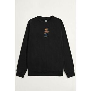 Mikina, Barva Černá, s Potiskem Ultra Teddy obraz
