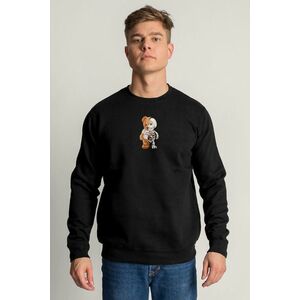 Mikina, Barva Černá, s Potiskem Ressurection Teddy obraz