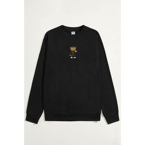 Mikina, Barva Černá, s Potiskem Compton Teddy obraz