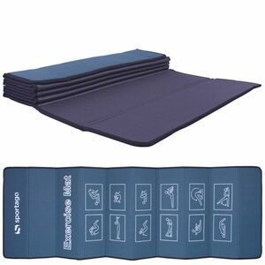 Sportago Tide skládací karimatka 180x60x0, 7 cm Šedá obraz