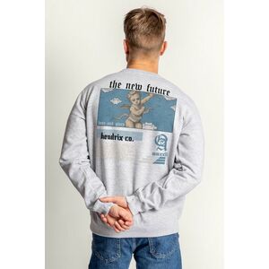 Mikina, Barva Šedá, s Potiskem New Future obraz