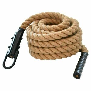 Šplhací lano Sportago Climbmaster 38mm (s úchytem) - 12m obraz