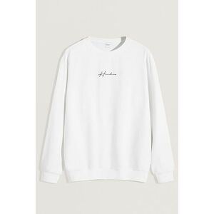 Mikina, Barva Bílá, s Potiskem Hendrix Lettering Black obraz