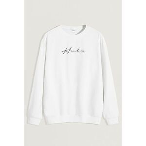 Mikina, Barva Bílá, s Potiskem Hendrix Essential Logo obraz