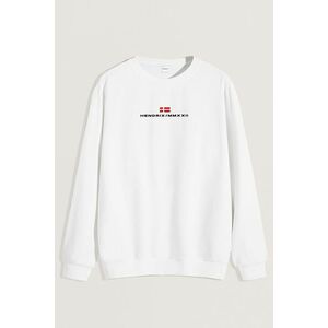 Mikina, Barva Bílá, s Potiskem Hendrix Culture obraz