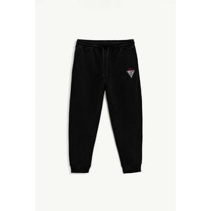 Tepláky, Barva Černá, s Potiskem Gods Plan obraz