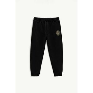 Tepláky, Barva Černá, s Potiskem Mexican Skull obraz