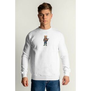 Mikina, Barva Bílá, s Potiskem Ultra Teddy obraz