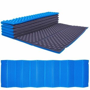 Sportago skládací XPE podložka 186x56x1, 5 cm, modrá obraz