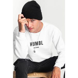 Mikina, Barva Bílá, s Potiskem Humble Amsterdam obraz