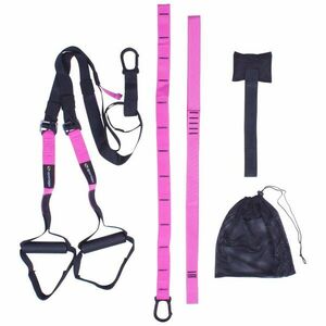 Závěsný posilovací systém Sportago Variotrainer Pro Kit Růžová obraz